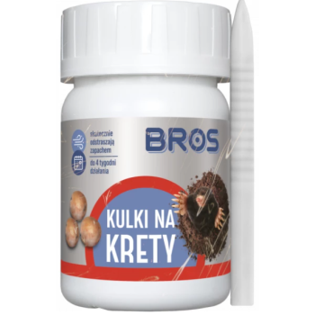 Bros geurballen tegen mollen 90 g – geurafweermiddel voor tuin en gazon